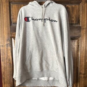 Champion Men's Gray Hoodie